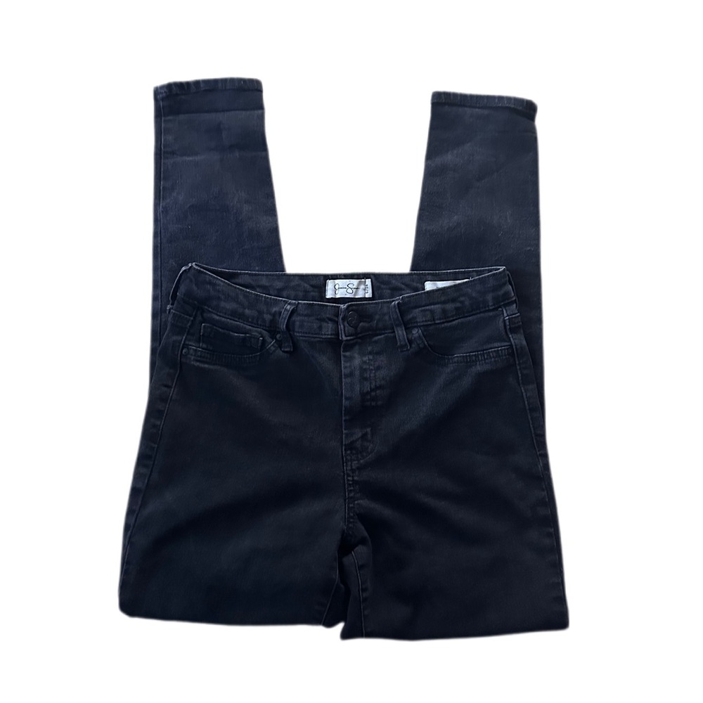 Jessica Simpson Black High Rise Skinny Jeans